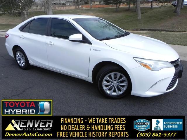 used 2015 Toyota Camry Hybrid car, priced at $14,975