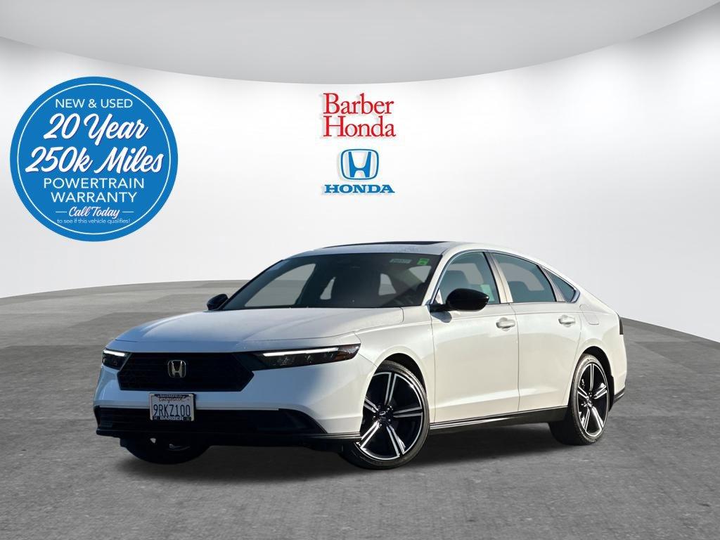 used 2025 Honda Accord Hybrid car, priced at $32,900