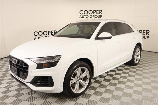 used 2020 Audi Q8 car, priced at $37,479