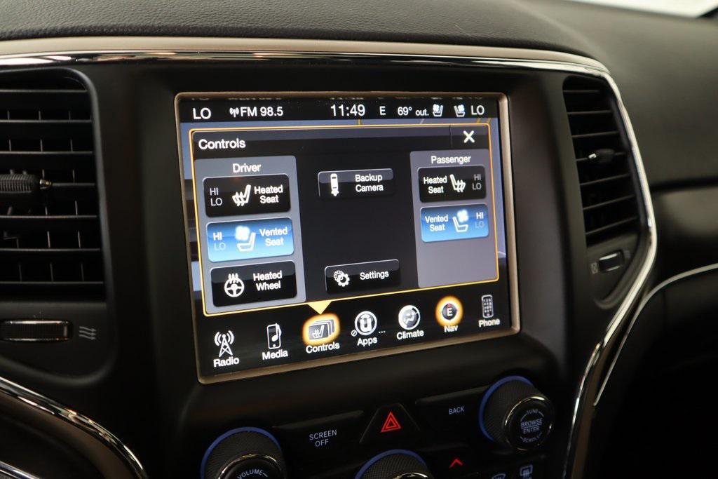 used 2017 Jeep Grand Cherokee car, priced at $16,469