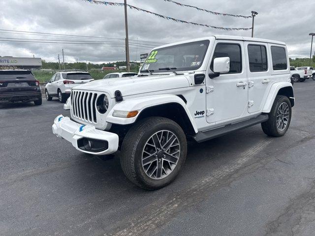 used 2022 Jeep Wrangler Unlimited 4xe car, priced at $37,000