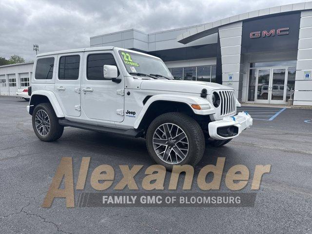 used 2022 Jeep Wrangler Unlimited 4xe car, priced at $37,000