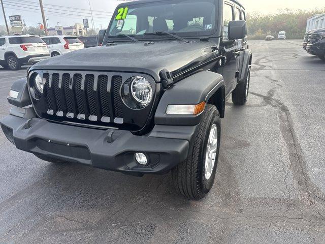 used 2021 Jeep Wrangler Unlimited car, priced at $28,500