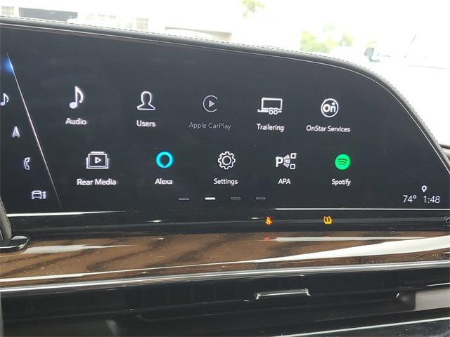 used 2023 Cadillac Escalade car, priced at $77,000