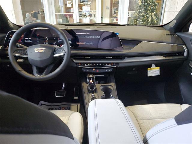 new 2025 Cadillac XT4 car, priced at $55,240