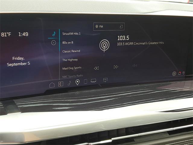 new 2025 Cadillac Escalade car, priced at $112,315