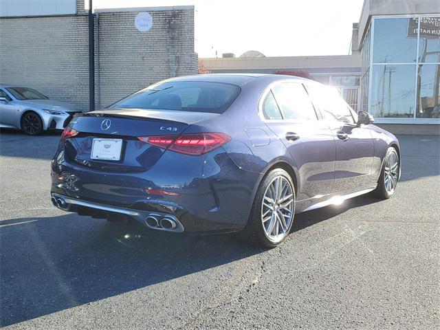 used 2025 Mercedes-Benz AMG C 43 car, priced at $58,500