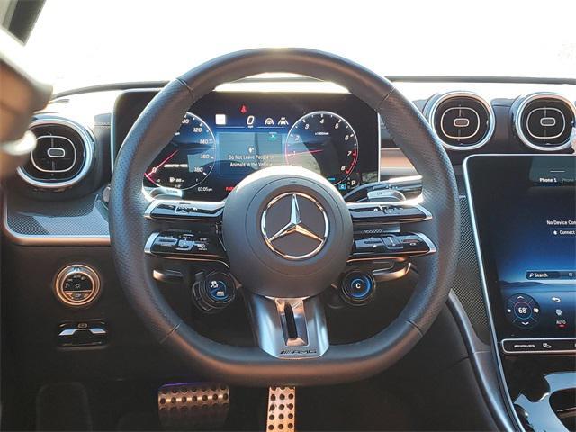 used 2025 Mercedes-Benz AMG C 43 car, priced at $58,500