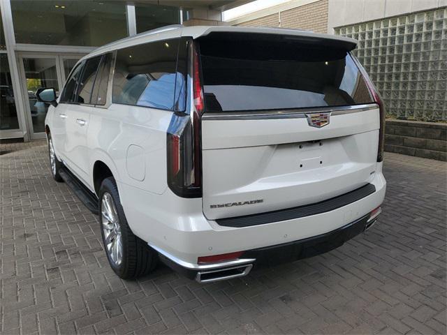 used 2021 Cadillac Escalade ESV car, priced at $64,358