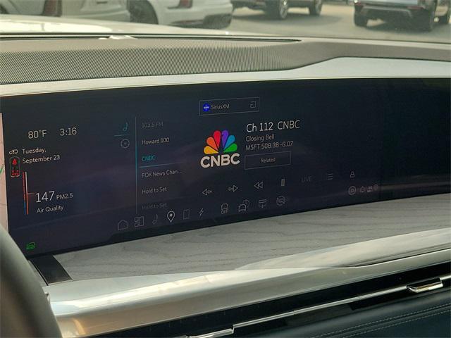 new 2025 Cadillac Escalade IQ car, priced at $150,439