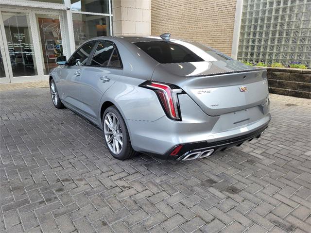 new 2024 Cadillac CT4-V car, priced at $53,365