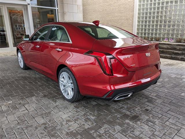 new 2024 Cadillac CT4 car, priced at $50,475