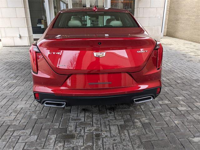 new 2024 Cadillac CT4 car, priced at $50,475