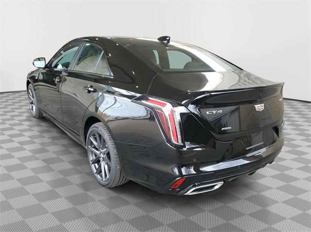 new 2025 Cadillac CT4 car, priced at $50,949