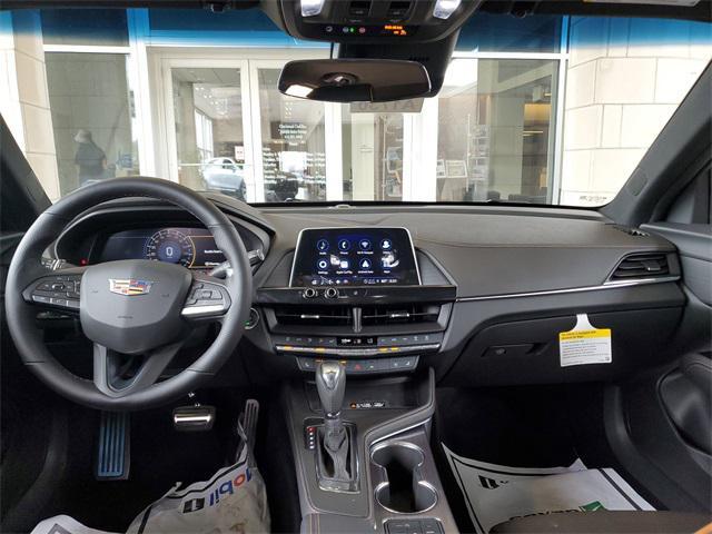 new 2025 Cadillac CT4 car, priced at $50,949