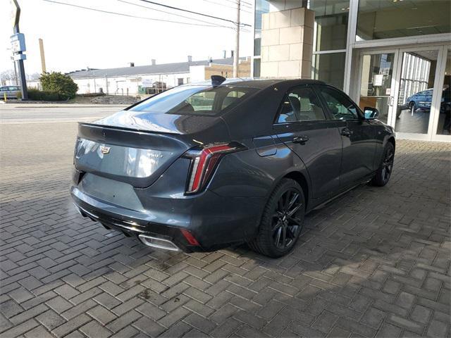 new 2025 Cadillac CT4 car, priced at $51,075