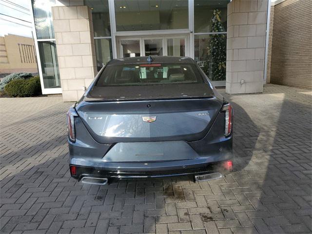 new 2025 Cadillac CT4 car, priced at $51,075