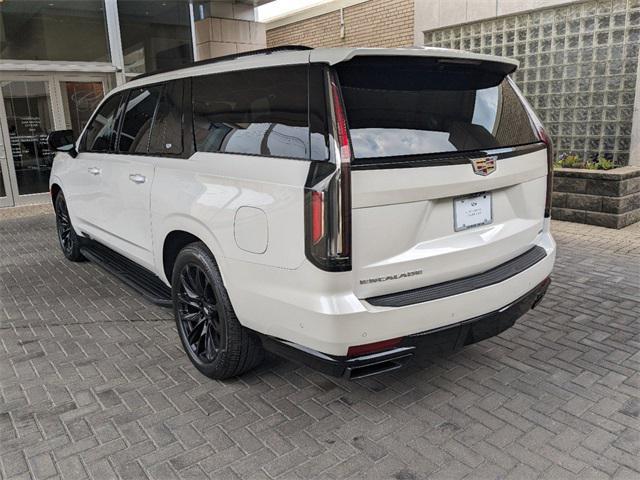 used 2022 Cadillac Escalade ESV car, priced at $80,500