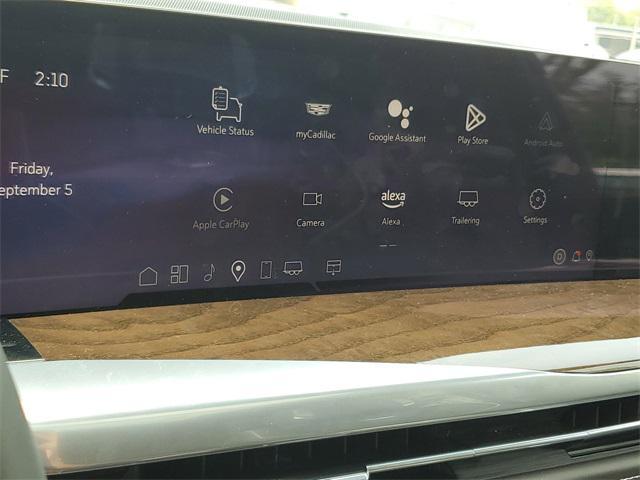 new 2025 Cadillac Escalade car, priced at $123,715