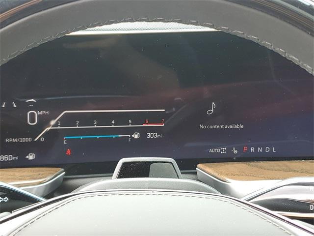 new 2025 Cadillac Escalade car, priced at $123,715