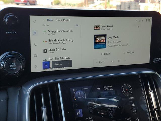 used 2025 Lexus LX 600 car, priced at $106,000