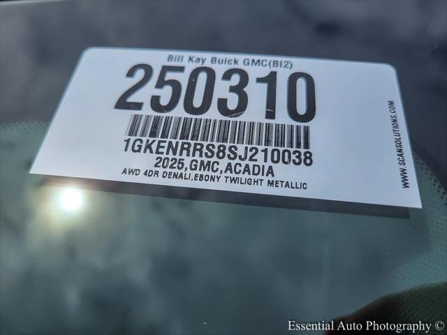 new 2025 GMC Acadia car, priced at $63,481