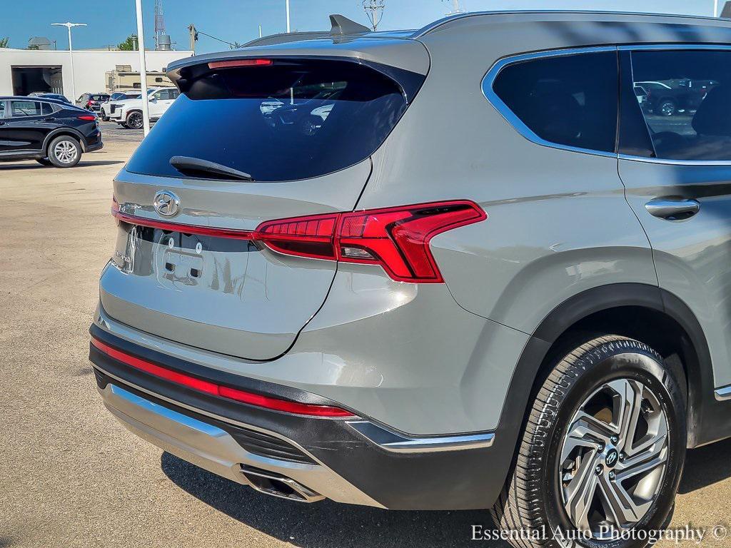used 2021 Hyundai Santa Fe car, priced at $19,997