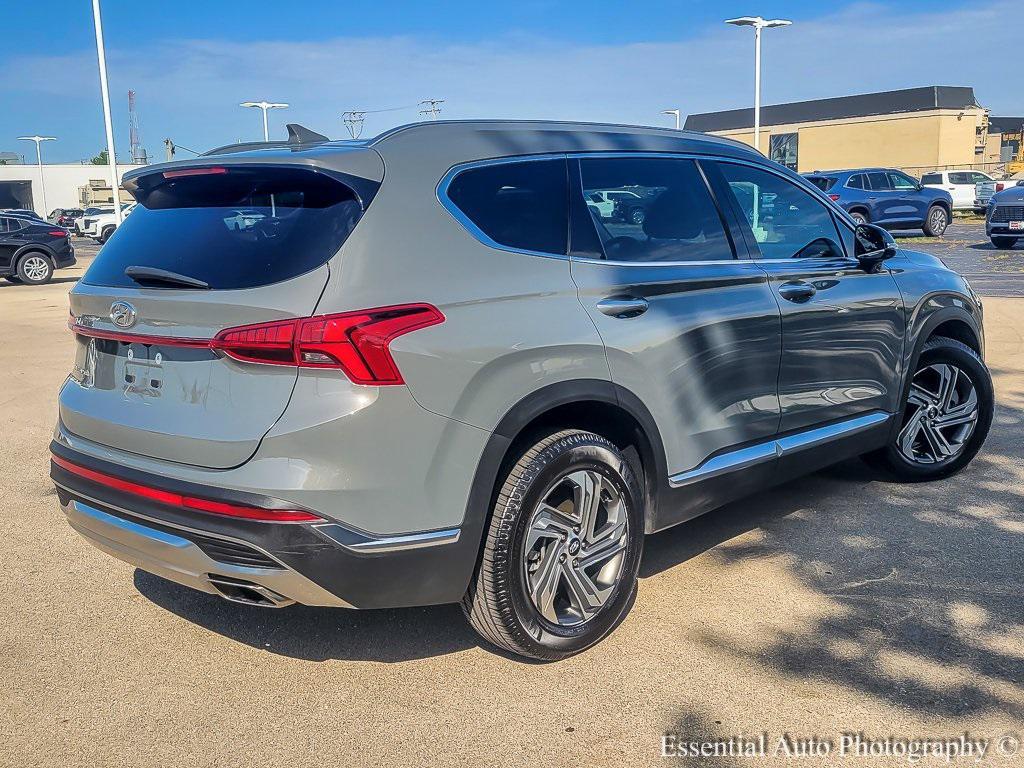 used 2021 Hyundai Santa Fe car, priced at $19,997