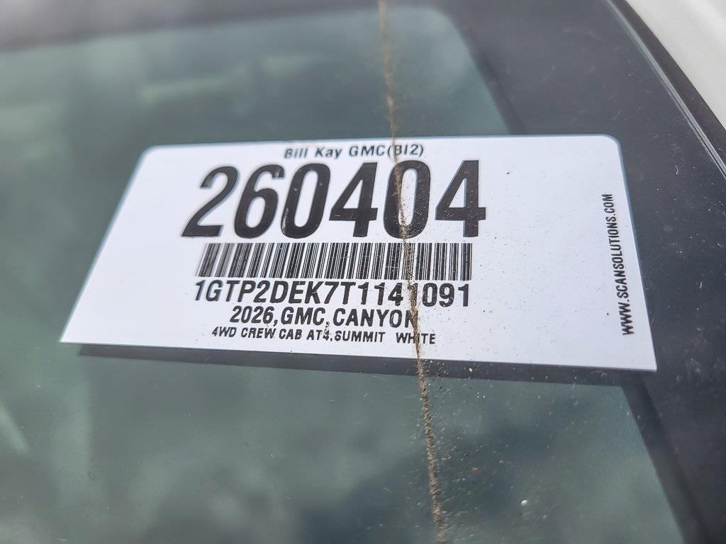 new 2026 GMC Canyon car, priced at $46,728