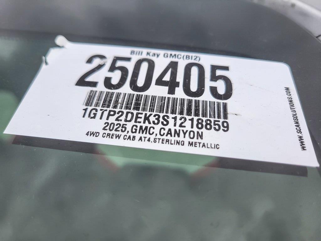 new 2025 GMC Canyon car, priced at $59,995