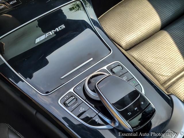 used 2018 Mercedes-Benz AMG C 63 car, priced at $42,997