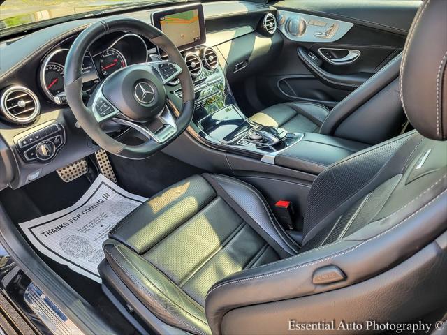 used 2018 Mercedes-Benz AMG C 63 car, priced at $42,997