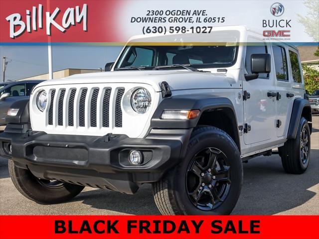 used 2021 Jeep Wrangler Unlimited car, priced at $34,995