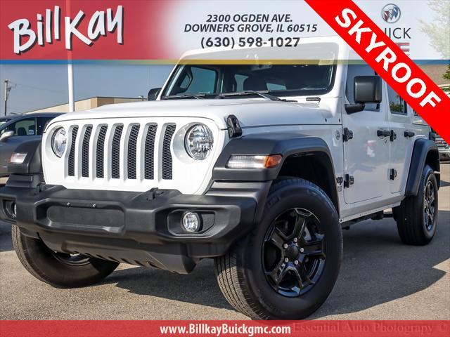 used 2021 Jeep Wrangler Unlimited car, priced at $33,995