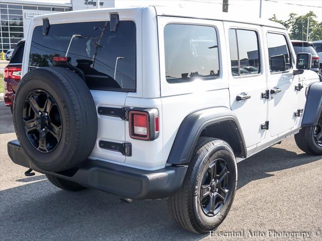 used 2021 Jeep Wrangler Unlimited car, priced at $34,995