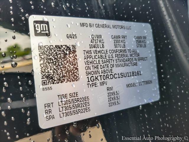 new 2025 GMC HUMMER EV SUV car, priced at $106,585