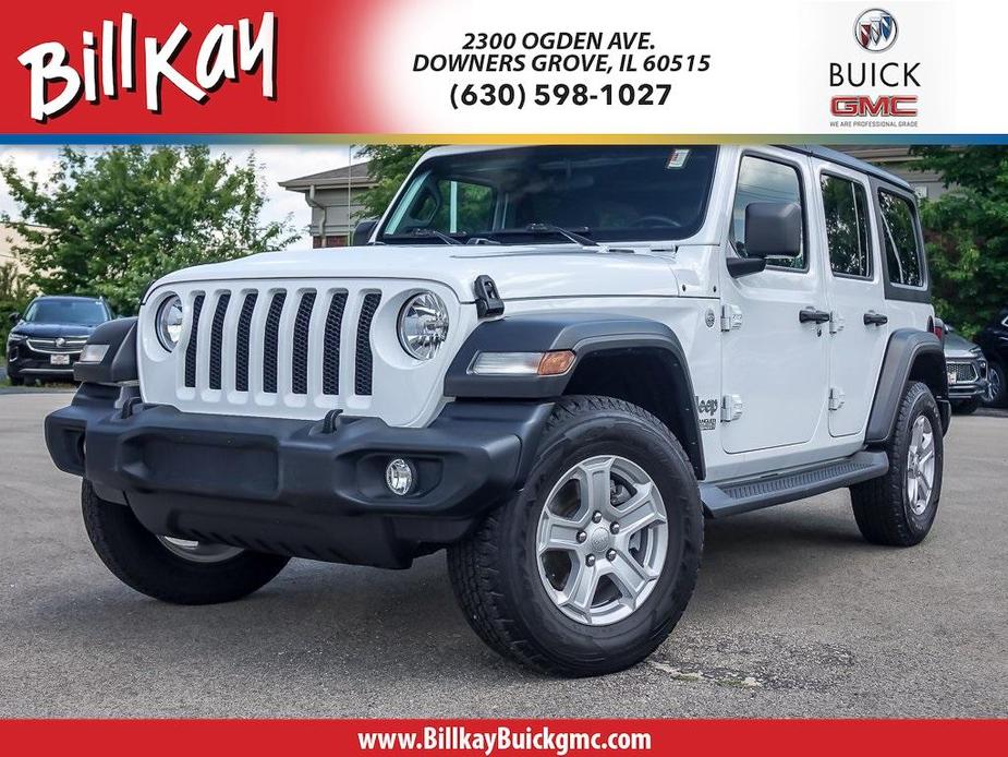 used 2020 Jeep Wrangler Unlimited car, priced at $29,491
