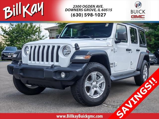 used 2020 Jeep Wrangler Unlimited car, priced at $26,795