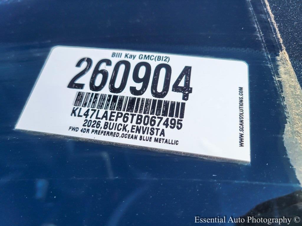 new 2026 Buick Envista car, priced at $26,942