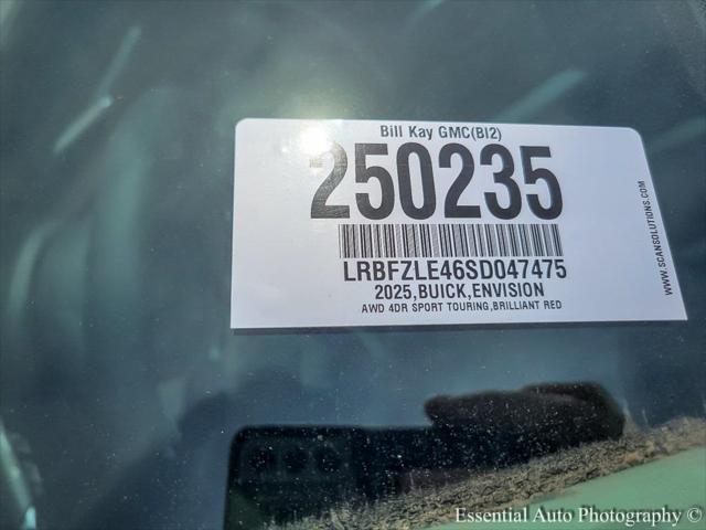 new 2025 Buick Envision car, priced at $43,735