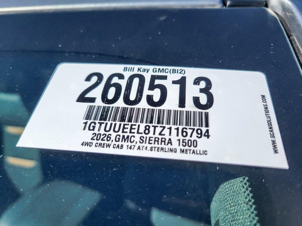 new 2026 GMC Sierra 1500 car, priced at $70,276