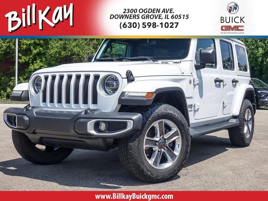 used 2021 Jeep Wrangler Unlimited car, priced at $37,349
