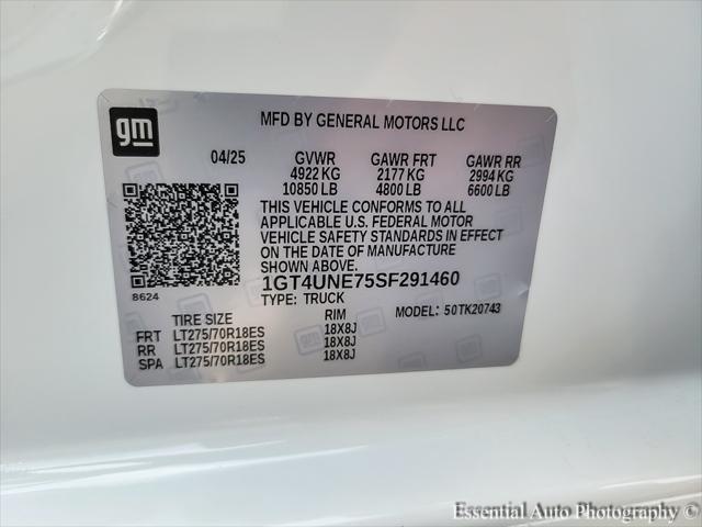 new 2025 GMC Sierra 2500 car, priced at $69,491