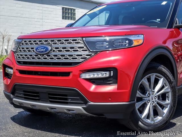 used 2022 Ford Explorer car, priced at $34,603