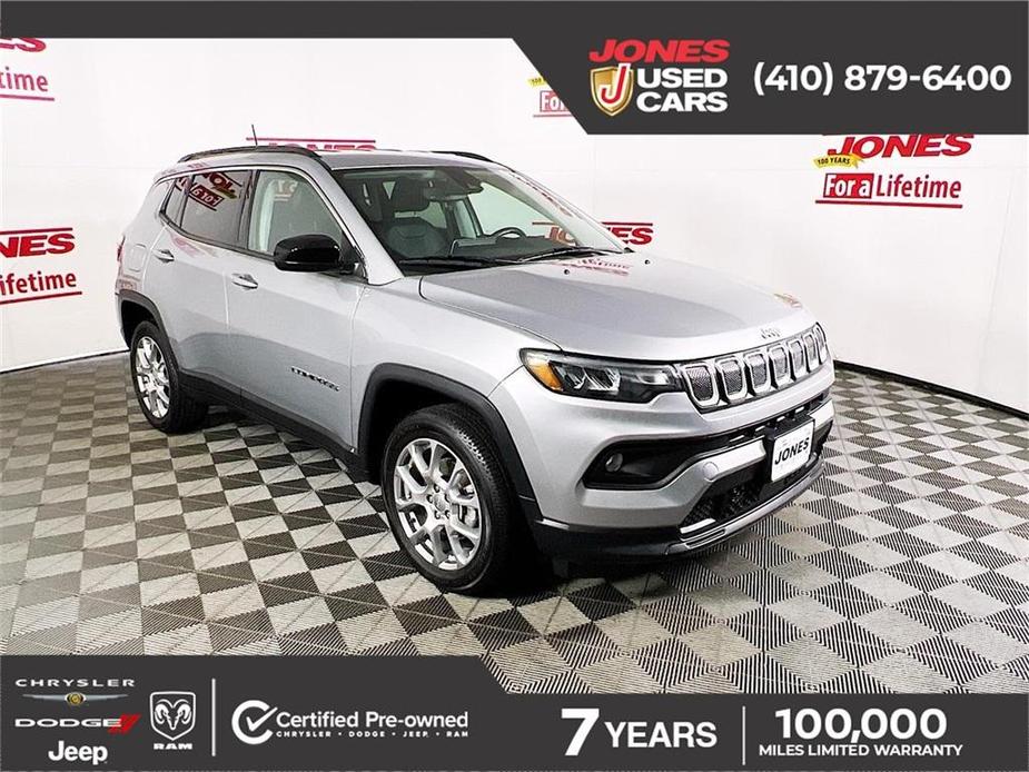 used 2022 Jeep Compass car, priced at $25,665