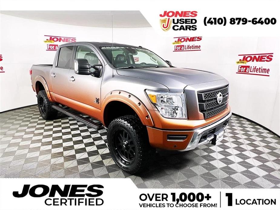 used 2021 Nissan Titan car, priced at $39,998