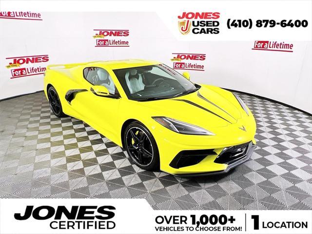 used 2021 Chevrolet Corvette car, priced at $65,998