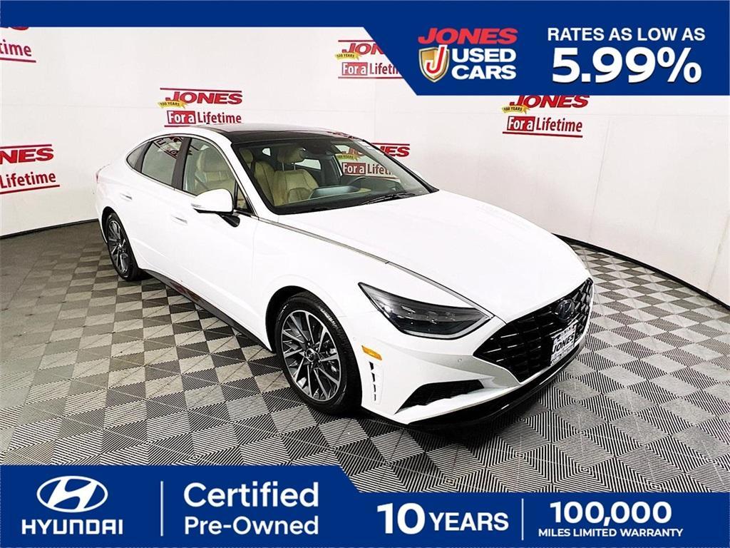 used 2020 Hyundai Sonata car, priced at $19,989