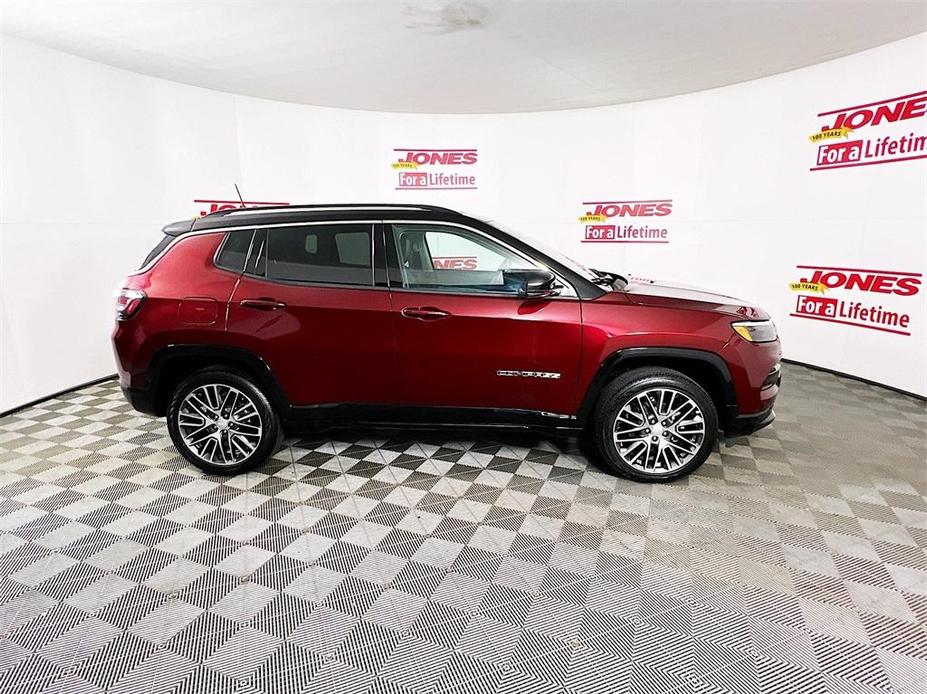 used 2022 Jeep Compass car, priced at $27,665