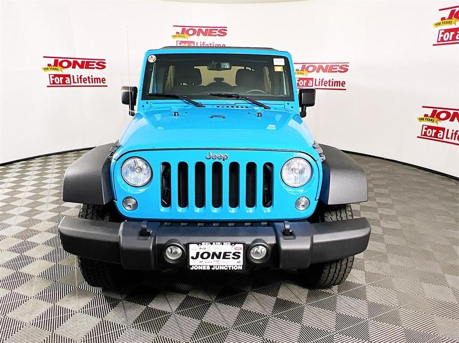 used 2017 Jeep Wrangler Unlimited car, priced at $21,998